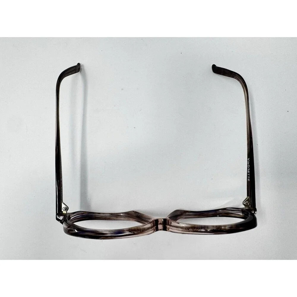 Visorette Lozza Italy Vintage Eyeglass Frames Pink Brown Fade NOS 52-20-145